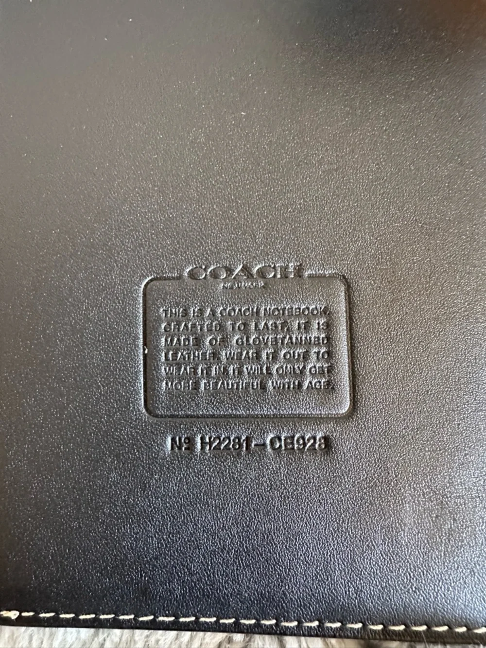 Coach Notebook Cover with Rexy - Picture 7 of 7